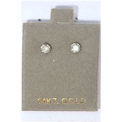 14KT GOLD DIAMOND (0.4CT) EARRINGS