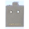 Image 2 : 14KT GOLD DIAMOND (0.4CT) EARRINGS
