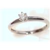 Image 1 : 10KT GOLD DIAMOND (0.18CT) RING