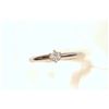 Image 2 : 10KT GOLD DIAMOND (0.18CT) RING