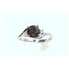 Image 2 : 14KT GOLD BLACK DIAMOND (1.4CT) & WHITE DIAMOND