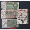 Image 1 : NAZI WAFFEN SS BANKNOTES X3