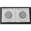 Image 1 : 2 GERMAN 200 MARK 1923 COINS