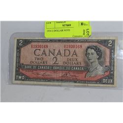 1954 2 DOLLAR NOTE
