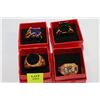 Image 1 : NEW MENS SPECIAL OCCASION RINGS X 4