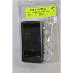 COBY MP-828-8G  MP3 VIDEO PLAYER & CAMERA