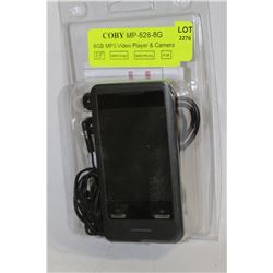 COBY MP-828-8G  MP3 VIDEO PLAYER & CAMERA