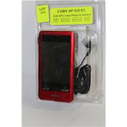 COBY MP-828-8G  MP3 VIDEO PLAYER & CAMERA