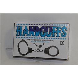 METAL HAND-CUFFS WITH 2 KEYS