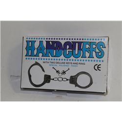 METAL HAND-CUFFS WITH 2 KEYS