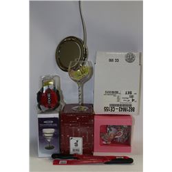 BOX OF NEW HOUSEHOLD ITEMS