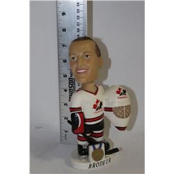 MARTIN BRODEUR GOALIE GOLD MEDAL BOBBLEHEAD