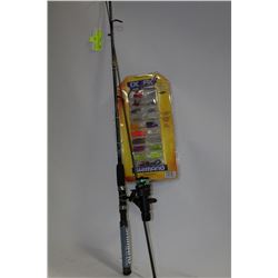 SHIMANO NEW FISHING ROD, REEL & LURES