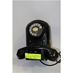 VINTAGE GRAMMOPHONE STYLE WALL TELEPHONE