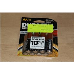 5 PACKS OF 8 DURRACELL AA BATTERIES