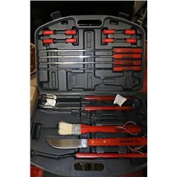 GOURMET TRADITION BARBECUE SET COMPLETE WITH