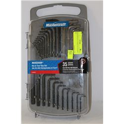 MASTERCRAFT 35 PIECE ALLEN KEY SET