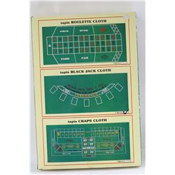 TAPIS BLACKJACK CLOTH "NEW IN BOX"