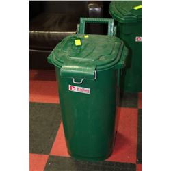 GREEN ROLLING MINI BIN