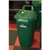 Image 1 : GREEN ROLLING MINI BIN