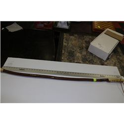 WALKING STICK W/ LEATHER HANDLE - 47 IN. TALL