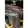 Image 1 : LEMMER PAINT POT--- WITH SPRAYER  GAUGES AND HOSE!