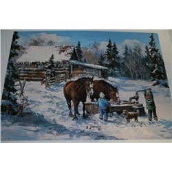 UNFRAMED LTD EDTION BY G. JARVIS