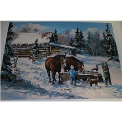 UNFRAMED LTD EDTION BY G. JARVIS