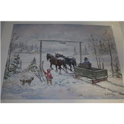 UNFRAMED LTD EDTION BY G. JARVIS