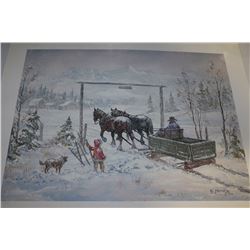 UNFRAMED LTD EDTION BY G. JARVIS