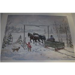 UNFRAMED LTD EDTION BY G. JARVIS