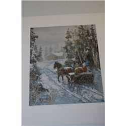 UNFRAMED LTD EDTION BY G. JARVIS