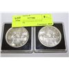 Image 1 : 1955 & 1959 CANADA SILVER DOLLAR X2