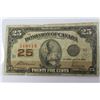 Image 1 : 1923 DOMINION OF CANADA 25 CENT SHIN PLASTER