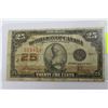 Image 1 : 1923 DOMINION OF CANADA 25 CENT SHIN PLASTER