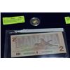 Image 1 : 1996 CANADA'S 2 DOLLAR PROOF COIN & BANKNOTE SET