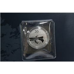 2011 CANADA 20 DOLLAR PURE SILVER COMMEMORATIVE