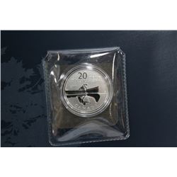 2011 CANADA 20 DOLLAR PURE SILVER COMMEMORATIVE