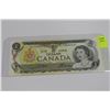 Image 1 : 1973 CANADA 1 DOLLAR BANKNOTE