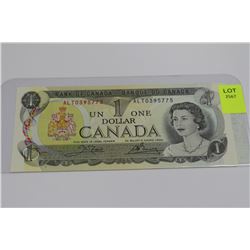 1973 CANADA 1 DOLLAR BANKNOTE