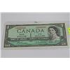 Image 1 : 1954 CANADA 1 DOLLAR BANKNOTE