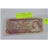 Image 1 : 1974 CANADA 2 DOLLAR BANKNOTE