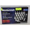 Image 1 : MASTERCRAFT 3/8" DRIVE BIT SOCKET SET