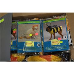 BOX OF DOG COSTUMES