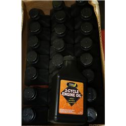 BOX OF JOHNSEN'S 2-CYCLE ENGINE OIL