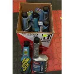 FUEL INJECTOR CLEANER & POWER STEERING SEALER