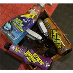 BOX OF WIPE & SHINE FAST DETAILER & TIRE SHINE &