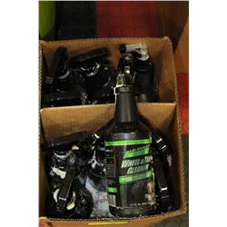 BOX OF WHEEL & TIRE CLEANER