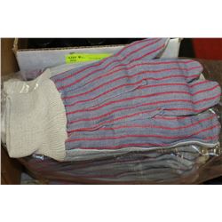 5 BUNDLES OF WORK GLOVES
