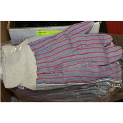 5 BUNDLES OF WORK GLOVES